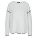 Strickpullover BASLER weiss, 48