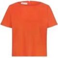 Blusen-Shirt U-Boot-Ausschnitt St. Emile orange, 40