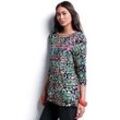 Rundhals-Shirt 3/4-Arm Anna Aura mehrfarbig, 50