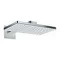 Hansgrohe - Rainmaker Select 460 Kopfbrause 24003400 weiss chrom, 1jet, Wandmontage, Brausearm 450mm