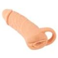 Penissleeve „2in1 Extension + Masturbator“ mit Hodenring