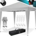 KESSER® Pavillon 3x3m wasserdicht inkl. Tasche Pop-Up Klicksystem UV-Schutz 50+ Faltpavillon Gartenzelt Partyzelt Metall-Verstrebungen