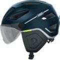 Fahrradhelm ABUS "PEDELEC 2.0 ACE" Gr. M, blau (midnight blau), Helme, M Kopfumfang: 52cm - 57cm