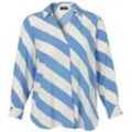 Long-Bluse Via Appia Due blau, 50