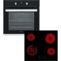 SHARP Backofen-Set "Power-Set Graphit", A (A+++-D), grau (graphit), Herdsets, mit Timerfunktion