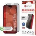 DISPLEX Displayschutzglas "Privacy Glass FC - iPhone 14 Pro", schwarz, B:12,00cm H:6,00cm T:25,00mm, Displayfolien, Blickschutz Displayschutzfolie Displayschutz kratzer-resistent 10H