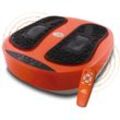 Vibrationsplatte MEDIASHOP "VibroLegs", orange, VibrationsplattenB:40cm H:14cm L:35cm, B:40cm H:14cm L:35cm