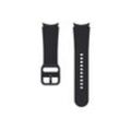 SAMSUNG Smartwatch-Armband "Sport Band 20 mm, S/M", schwarz, 19cm, Samsung Galaxy Watch4 / Watch4 Classic-Samsung Galaxy Watch5 Serie-Samsung Galaxy Watch6 Serie, Uhrenarmbänder