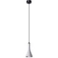 SOLLUX LIGHTING Hängeleuchte "REA", grau, H: 125cm, Lampen, leuchtet nieder