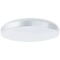 BRELIGHT LED Wandleuchte "Livius", silber (nickelfarben, aluminiumfarben, weiß), Ø 48,00cm H: 9,00cm, Lampen, D 49 cm, 3800 lm, 3000-6500 K, CCT, dimmbar, nickelfarben