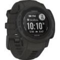 Smartwatch GARMIN "INSTINCT 2S SOLAR", grau (schiefergrau), Smartwatches