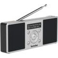 TECHNISAT Digitalradio (DAB+) "DIGITRADIO 1 S", silber (schwarz, silber), B:22,9cm H:9,2cm T:3,2cm, Radios, Made in Germany