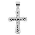 Ketten-Anhänger ADELIA´S "Damen Anhänger Kreuz aus 925 Silber", silber, Schmuckanhänger, Damen