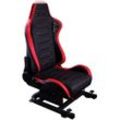 X ROCKER Gaming-Stuhl "XR Racing Chicane Rennsitz mit Sitzschienen für das XR Racing Rig", schwarz, Stühle