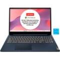 LENOVO Chromebook "IdeaPad 3 Chrome 15IJL6 8GB RAM / 128GB eMMC", blau (abyss blau), 8 GB RAM, Celeron, Chrome OS, Notebooks