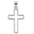 Ketten-Anhänger ADELIA´S "Damen Anhänger Kreuz aus 925 Silber", silber, Schmuckanhänger, Damen