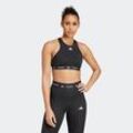 Sport-BH ADIDAS PERFORMANCE "TF MS HN BRA", Damen, Gr. L, Cup A/B, schwarz (schwarz a, b), Obermaterial: 73% Polyester, 27% Elasthan, sportlich, BHs