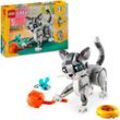 Konstruktionsspielsteine LEGO "Graue Katze (31163), LEGO Creator", bunt, Spielbausteine, Kinder, Made in Europe