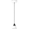 PACO HOME Pendelleuchte "CLEA", schwarz, Ø 10cm H: 10,5cm, Lampen, LED Hängelampe Wohnzimmer Esszimmer Küchenlampe Hängend