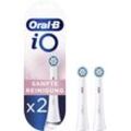 Aufsteckbürste ORAL-B "iO Sanfte Reinigung", weiß, Zahnbürstenköpfe, 2 St., iO Technologie