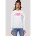 Sweatshirt F4NT4STIC "Weihnachten Snuggle Weather Cozy Winter", Damen, Gr. L, weiß, Obermaterial: 85% Baumwolle, 15% Polyester, casual, regular fit, Rundhals, Langarm ohne Bündchen, Sweatshirts, Premium Qualität