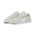 Sneaker PUMA "CLUB II", Gr. 40, grau (glacial gray, puma weiß, puma gold), unifarben, sportlich, Schuhe