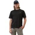 T-Shirt MARC O'POLO, Herren, Gr. XXL (56), schwarz, Jersey, Obermaterial: 100% Baumwolle, Basic, Rundhals, Kurzarm, Shirts, Logo-T-Shirt aus Bio-Baumwolle