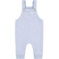 Latzhose LEVI'S KIDS "POCKET FRONT KNIT OVERALL", Baby, Gr. 2 (62), N-Gr, blau (lt mist heat), Obermaterial: 67% Baumwolle, 28% Polyester, 5% Elasthan, casual, Hosen, UNISEX