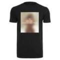 T-Shirt MISTERTEE "MisterTee Herren Sensitive Content Tee", Herren, Gr. 4XL, schwarz, 100% Baumwolle, bedruckt, casual, normal, Rundhals, Kurzarm, Shirts