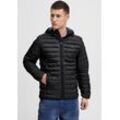 Steppjacke BLEND "Bhromsey Hood", Herren, Gr. S, schwarz, Web, Obermaterial: 100% Nylon, unifarben, modisch, regular fit hüftlang, Langarm, Jacken