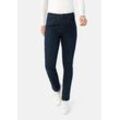 5-Pocket-Jeans STOOKER WOMEN "Milano Denim Basic Magic Shape Fit", Damen, Gr. 36, Länge 30, blau (dunkelblau), Denim/Jeans, 81% Baumwolle, 17% Polyester, 2% Elasthan, casual, schmal lang, Jeans, Casual Clean Wash Denim Jeans Magic Shape Effekt für Damen