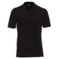 T-Shirt CASAMODA "CASAMODA T-Shirt Doppelpack uni", Herren, Gr. 4XL, schwarz, 100% Baumwolle, Shirts