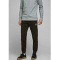 Jogginghose JACK & JONES "Gordon Shark Sweat Pants", Herren, Gr. S, N-Gr, schwarz, Obermaterial: 100% Baumwolle, modisch, bequem, Hosen