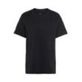 T-Shirt NIKE "Nike Park Tee", Herren, Gr. L, schwarz-weiß (schwarz, weiß), Obermaterial: 100% Baumwolle, sportlich, Rundhals, Kurzarm, Shirts, Logodruck auf dem Ärmel