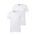 T-Shirt ADIDAS SPORTSWEAR ""Active Flex Cotton"", Herren, Gr. L, weiß (100, weiß), Single Jersey, Obermaterial: 95% Baumwolle, 5% Elasthan, unifarben, casual, regular fit Po-bedeckend, Rundhals, Kurzarm eng Bündchen, Shirts, mit Rundhalsausschnitt und Slim Fit