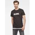 T-Shirt G-STAR "Holorn", Herren, Gr. XL (56/58), schwarz, Obermaterial: 100% Baumwolle, modisch, normal, Rundhals, Kurzarm, Shirts