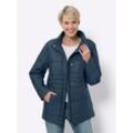 Steppjacke CLASSIC BASICS, Damen, Gr. 44, blau (dunkelblau), 100% Polyester, Wattierung:100% Polyester, unifarben, Langarm, Jacken