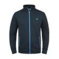 Sweatjacke SOLID "Sweatjacke SDBennTrack", Herren, Gr. XL, blau (insignia b), Obermaterial: 50% Baumwolle CO. 50% Polyester PES., casual, normal, ohne Ausschnitt, Sweatjacken