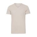 T-Shirt CASUAL FRIDAY "T-Shirt CFLincoln", Herren, Gr. XXL, grau (chateau gray), Obermaterial: 95% Baumwolle CO. 5% Elasthan EL., casual, slim fit normal, V-Ausschnitt, Kurzarm, Shirts