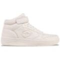 Sneaker LOTTO, Gr. 36, weiß, Synthetik, clean, sportlich, Schuhe, - in angesagtem Midcut Basketball-Design