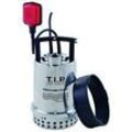 T.I.P. Schmutzwasser Tauchpumpe - Edelstahl, 16.000 l/h, Flachabsaugend, Salzwasser, Waschlauge, SaltOne 16000 I-PX DUO 30276