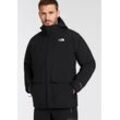 Funktionsjacke THE NORTH FACE, Herren, Gr. XL, schwarz (tnf schwarz), Web, Obermaterial: 100% Polyester, sportlich, hoch geschlossener Ausschnitt, Langarm, Jacken, Winterjacke mit Logostickerei