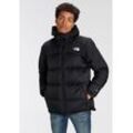 Daunenjacke THE NORTH FACE "DIABLO", Herren, Gr. XXL, schwarz, Obermaterial: 100% Nylon. Futter: 100% Nylon. Füllung: 90% Daunen, 10% Federn, sportlich, hoch geschlossener Ausschnitt, Langarm mit Gummizug, Jacken, Winterjacke Wasserabweisend & Winddicht & Atmungsaktiv