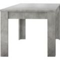 Esstisch INOSIGN "Dama 180 x 90 cm, Küchentisch, Esszimmertisch", grau (beton, optik, beton, optik, beton, optik), B:180cm H:79cm T:90cm, Tische, rechteckig, Tischplattenstärke 22 mm, verschiedene Farben