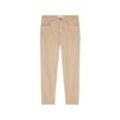 5-Pocket-Hose MARC O'POLO "aus Lyocell-Baumwolle-Mix", Damen, Gr. 25, Länge 30, beige (sand), Obermaterial: 64% Lyocell, 32% Baumwolle, 4% Elasthan, unifarben, casual, slim fit lang, Hosen 5-Pocket-Jeans