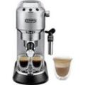 DELONGHI Dedica Style EC685.M Espressomaschine Silber Matt