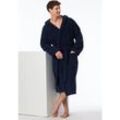 SCHIESSER Bademantel Frottee navyblau - Essentials XL male