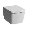 VitrA Bad Wand-Tiefspül-WC Compact 5671B0030075 36 x 49 cm, weiss, 3/6 l, verdeckte Befestigung