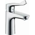 hansgrohe Focus Care Waschtischarmatur 31917000 CoolStart, ComfortZone 100, langer Hebel