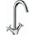 hansgrohe Logis Classic Küchenarmatur 71285000 chrom, schwenkbarer Auslauf